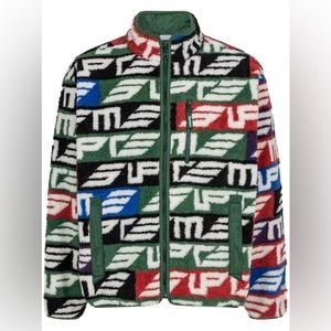 Geo reversible Windstopper fleece jacket